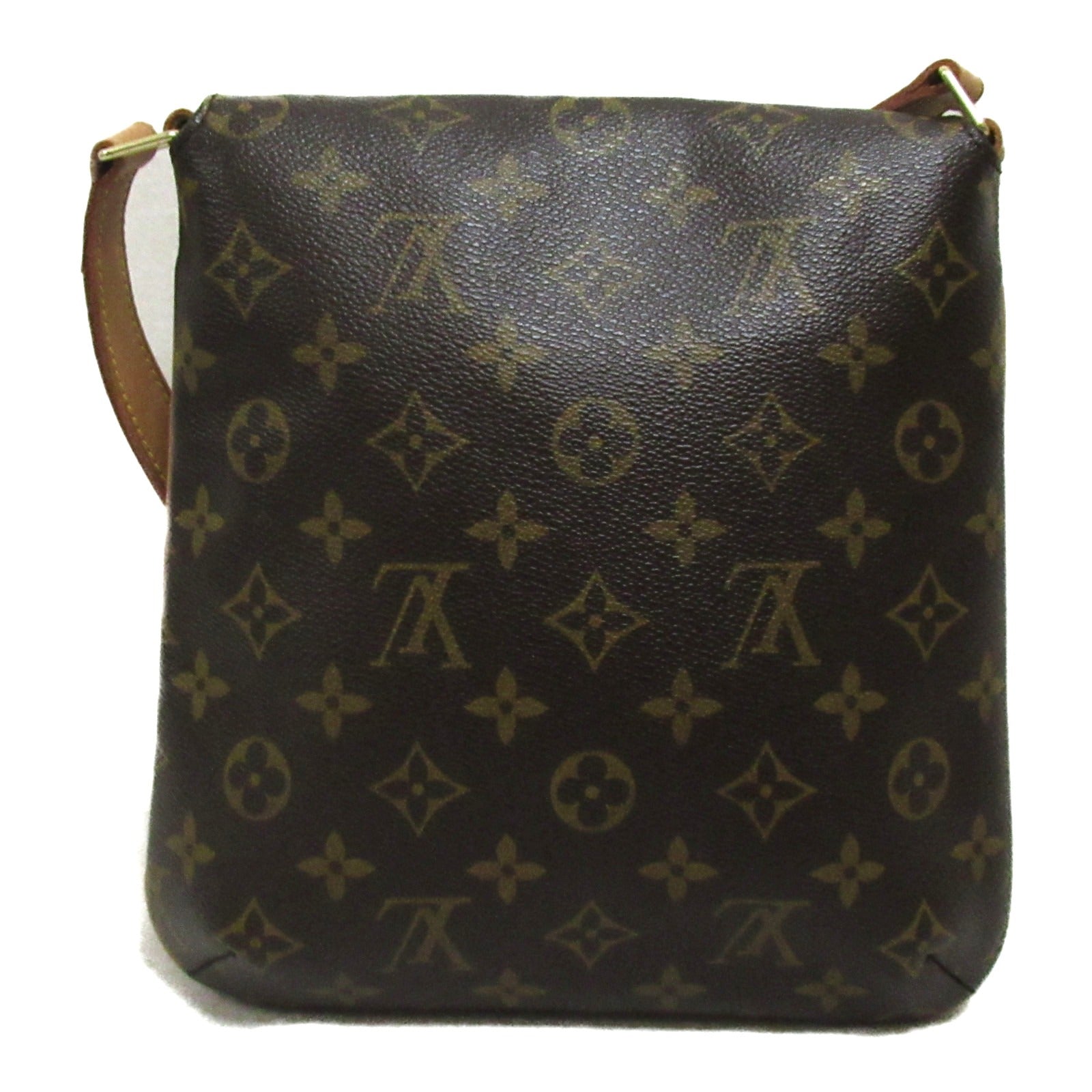 Louis Vuitton Musette Salsa Long Shoulder Bag Shoulder Bag PVC Coated Canvas Monogram  Brown M51387