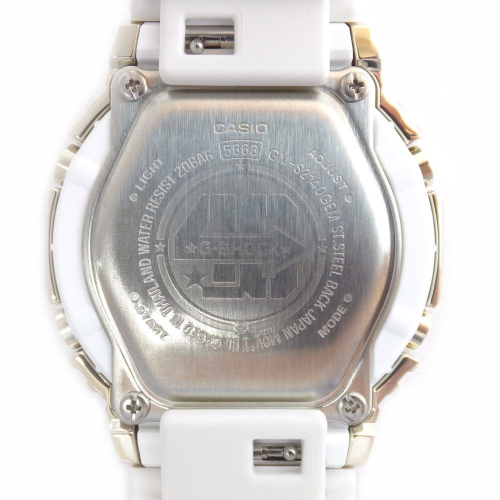 Casio G-Shock Mid-Size Model 40th GM-S2140GEM G  White Watch 2023 Guarantee Quartz