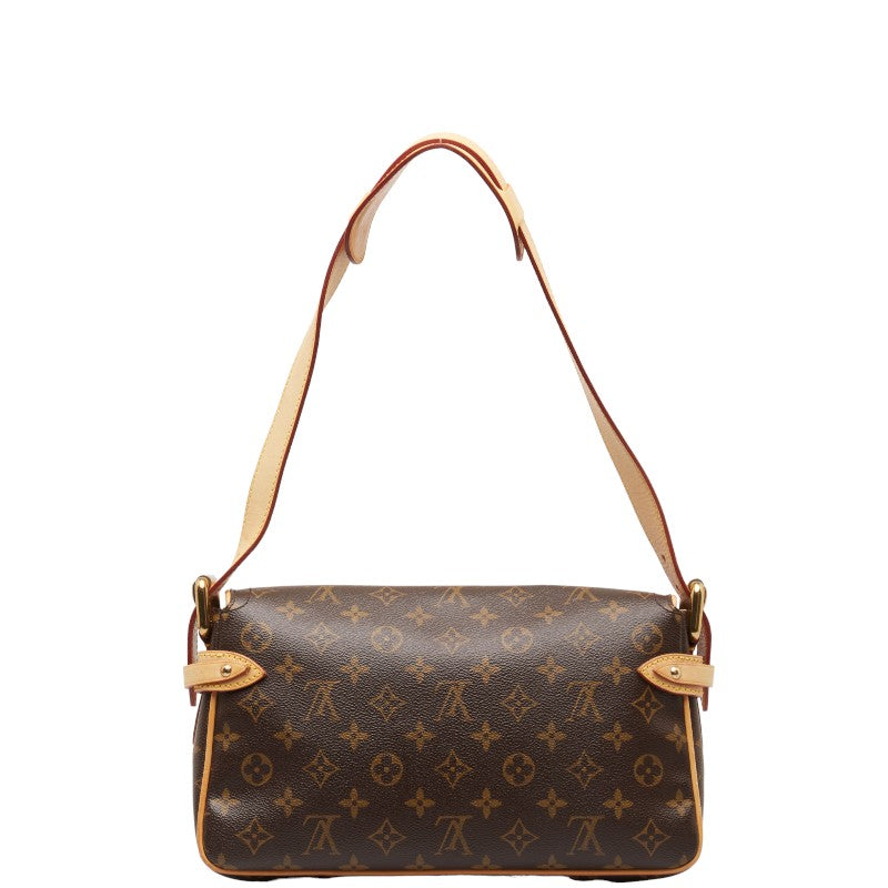 Louis Vuitton Monogram Hudson PM Handbag M40027 Brown PVC Leather  Louis Vuitton