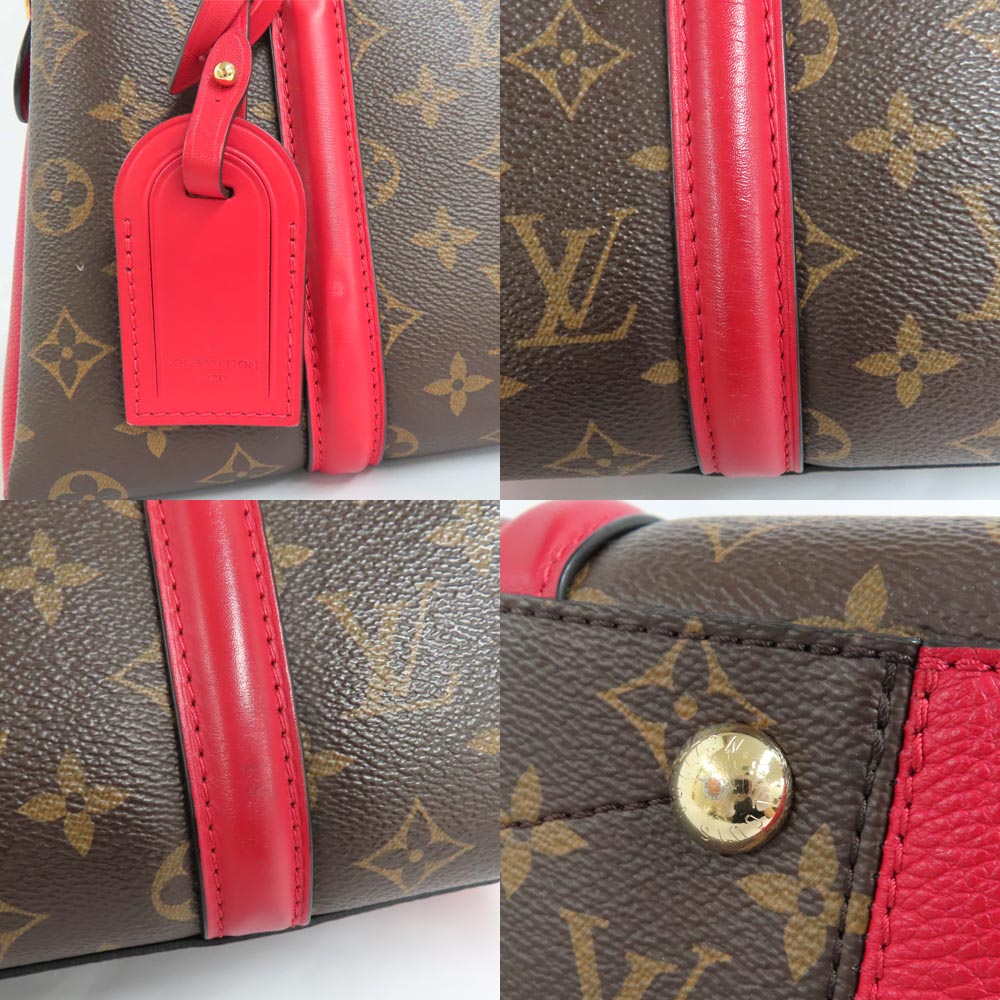 Louis Vuitton NV BB M44818 Monogram Handbag 2WAY Shoulder Bag  G Gold  Leather