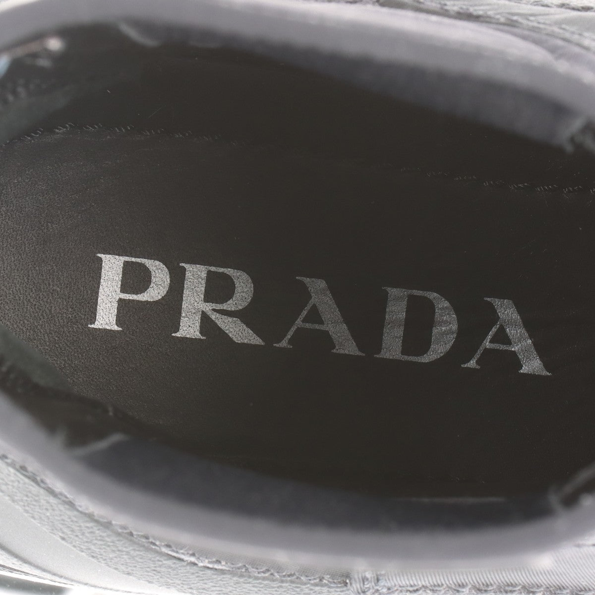 Prada Monolith Nylon x Laver Short Boots 36.5  Black Triangle Logo Re-Nylon Gabbazine