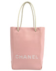 Chanel 2008-2009 Pink Calfskin Essential Tote Bag