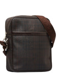 Burberry Nova Check   Shoulder Bag Brown PVC Leather  BURBERRY