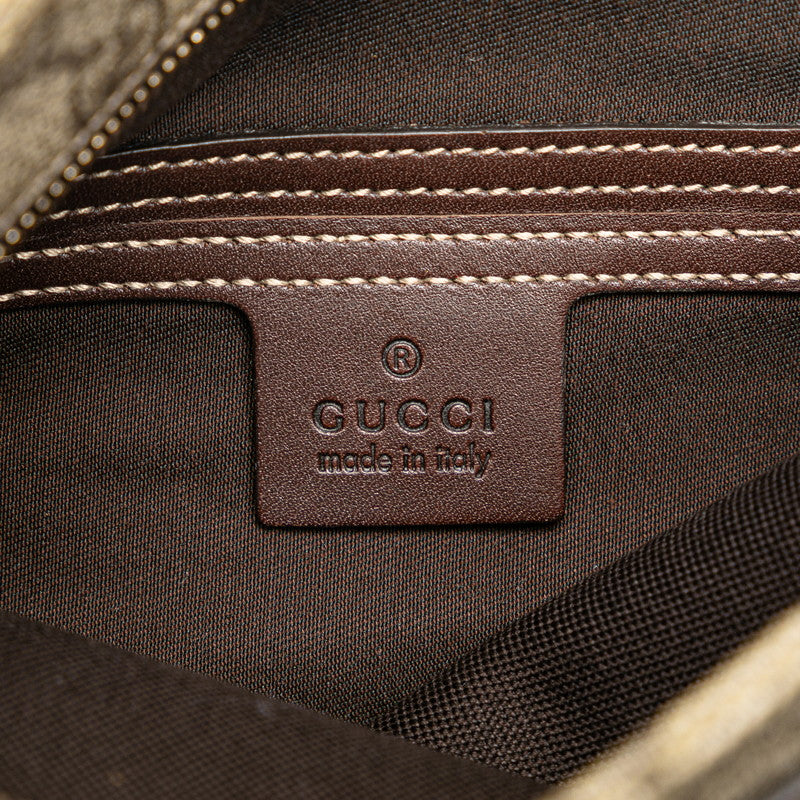 Gucci GG Supreme  Shoulder Bag 204046 Brown PVC Leather  Gucci