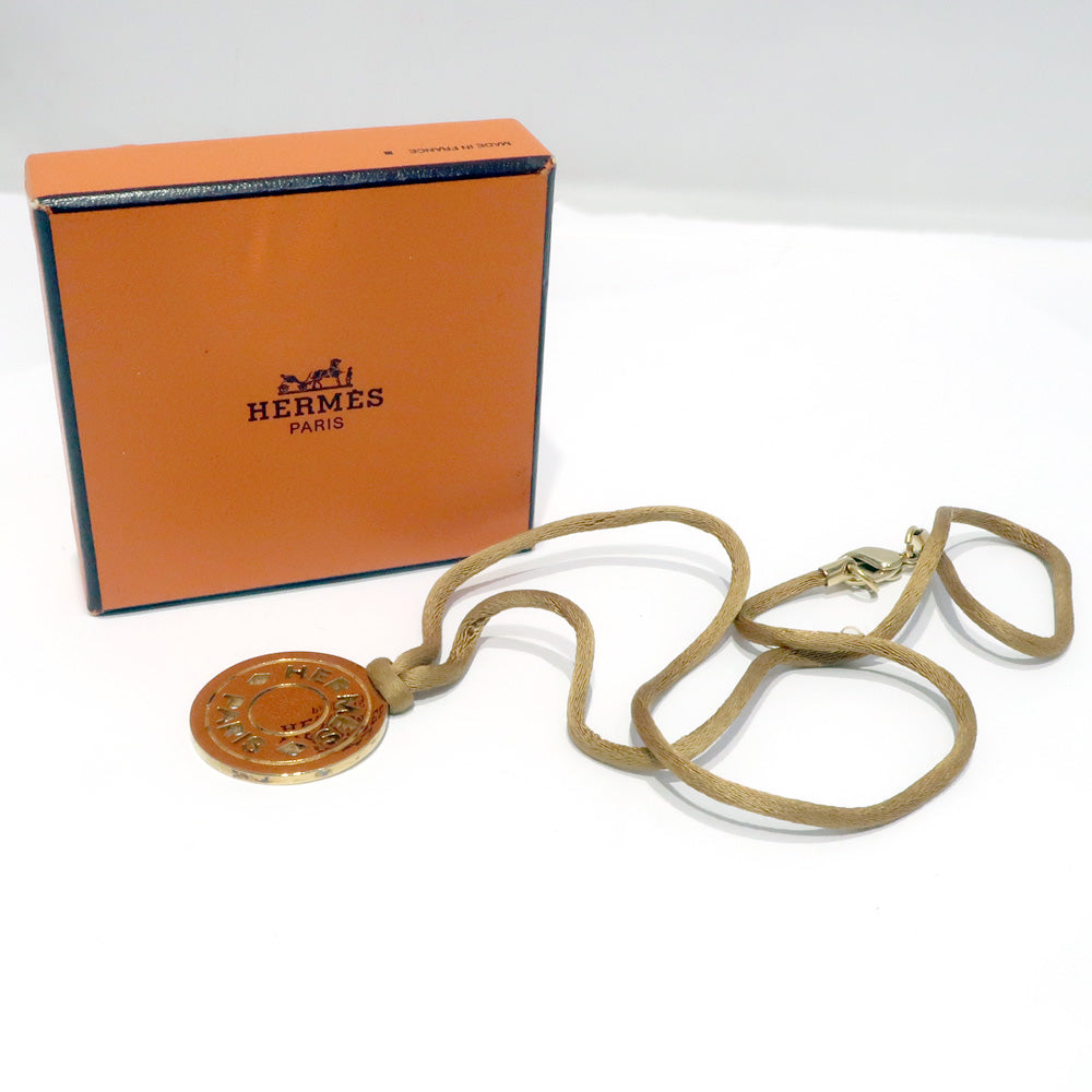 Hermes Necklace Pedestrian Collar Gen Mecca  Satin Code