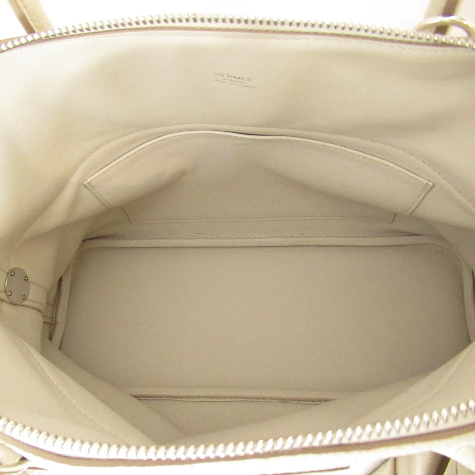 Hermes Hermes Boiled 31 Cl Handbag Handbag Handbag Leather  Clemence  White