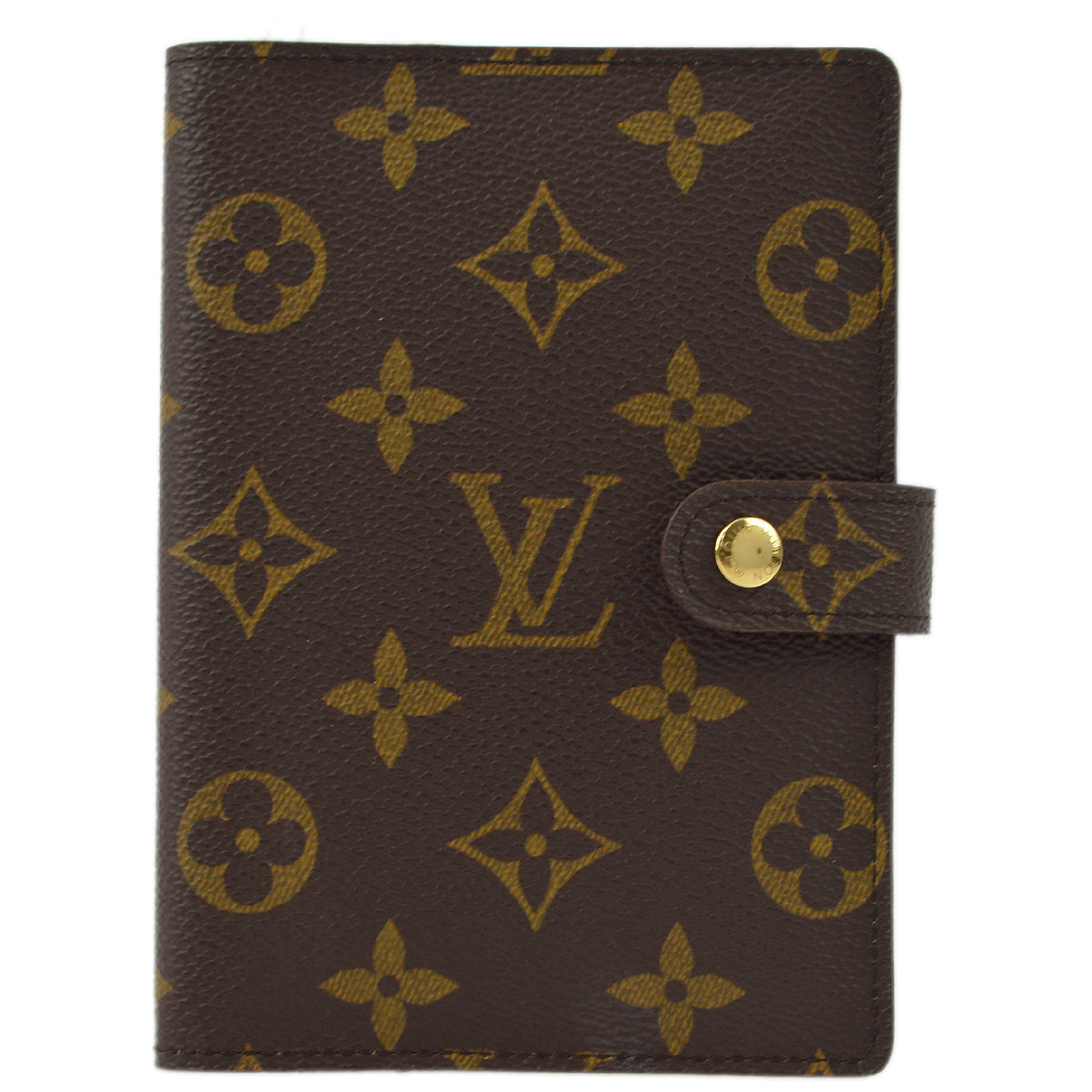 Louis Vuitton Monogram Agenda PM Note Book Cover R20005 Small Good
