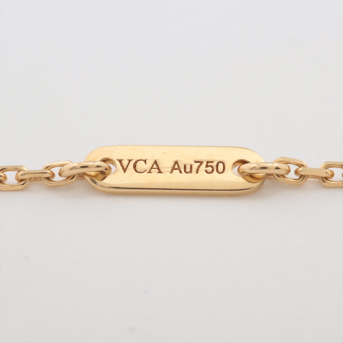 Van Cleef & Arpels Suite Alhambra S Necklace 750 (YG) 2.8g VCARF69100