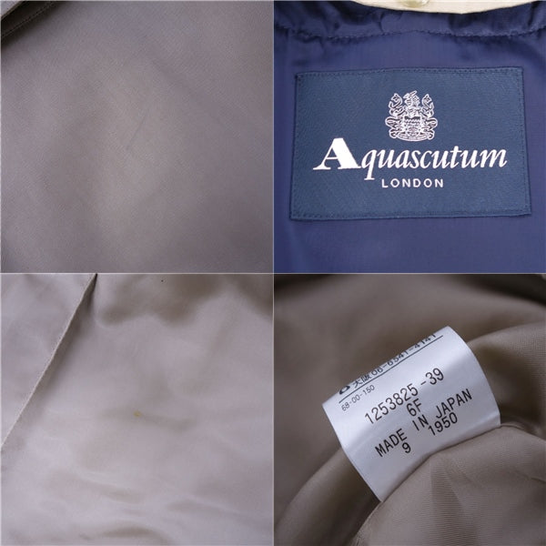 Aquascutum Trench Coat Liner Ladies 6F (M equivalent) Beige
