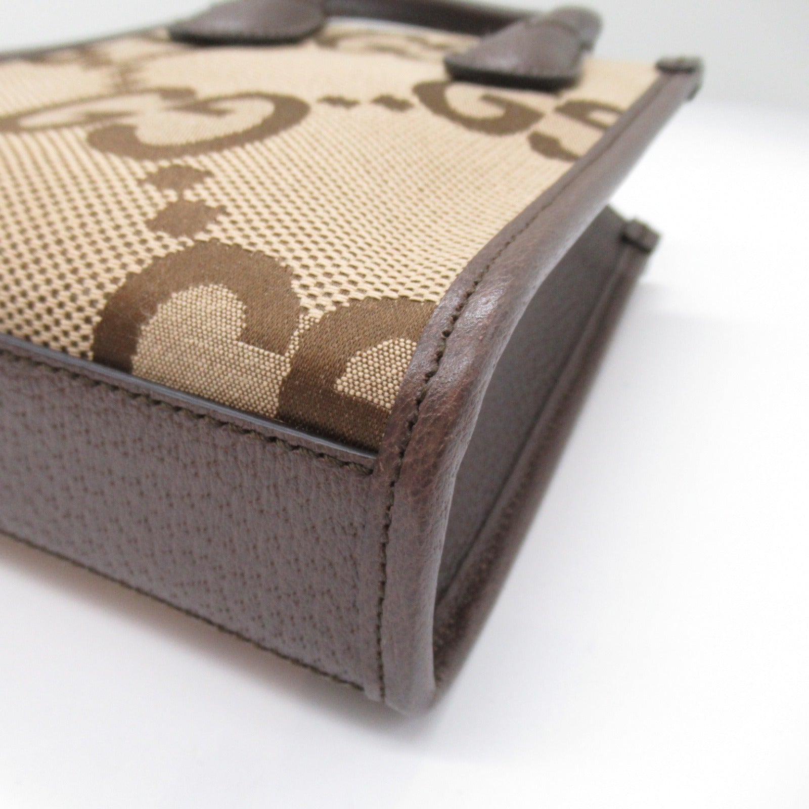 Gucci 2w Shoulder Shoulder Bag GG Canvas  Beige/Brown 699406