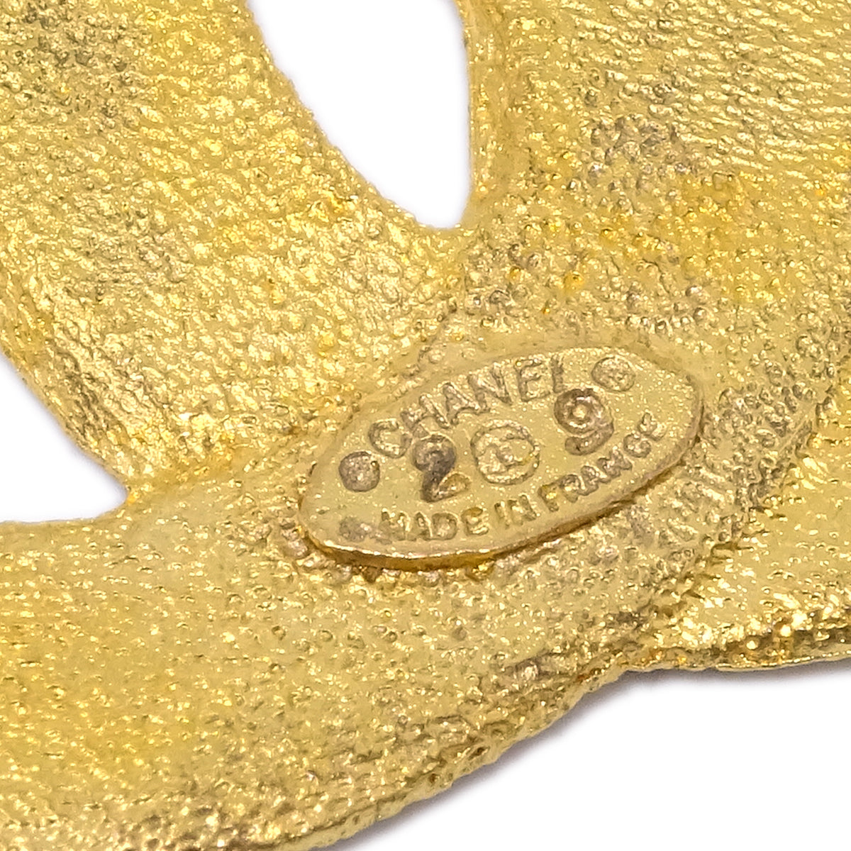Chanel Gold CC Brooch Pin 29/1265