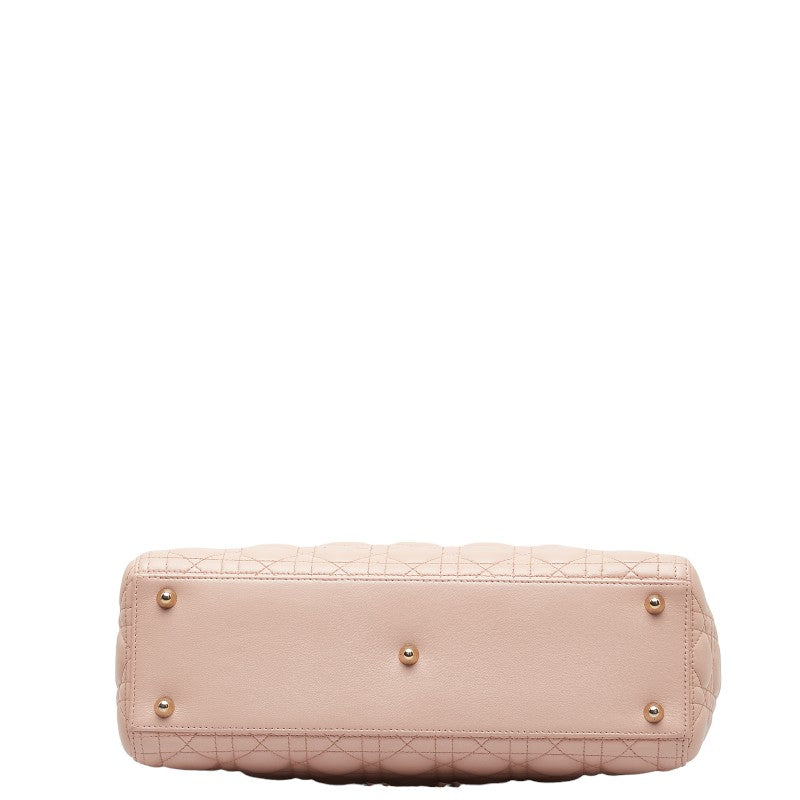 Dior Canarium &#39;s Chain Handbag 02-MA-1122 Pink G  Lady&#39;s Dior
