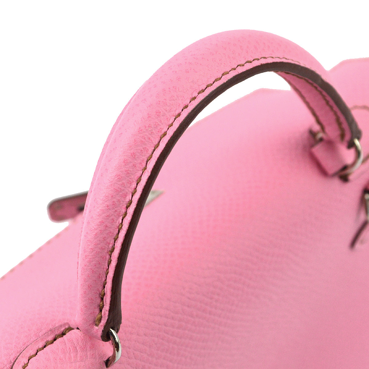 Hermes * Pink Epsom Tiny Kelly Sellier 2way Shoulder Handbag