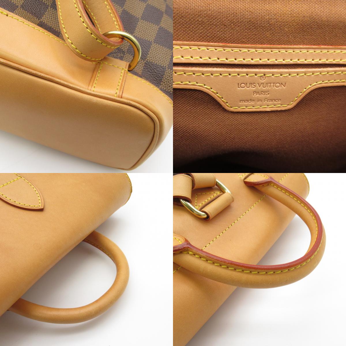 Louis Vuitton Louis Vuitton Alcan Rucksack Backpack Bag PVC Coated Canvas Damier  Brown N99038