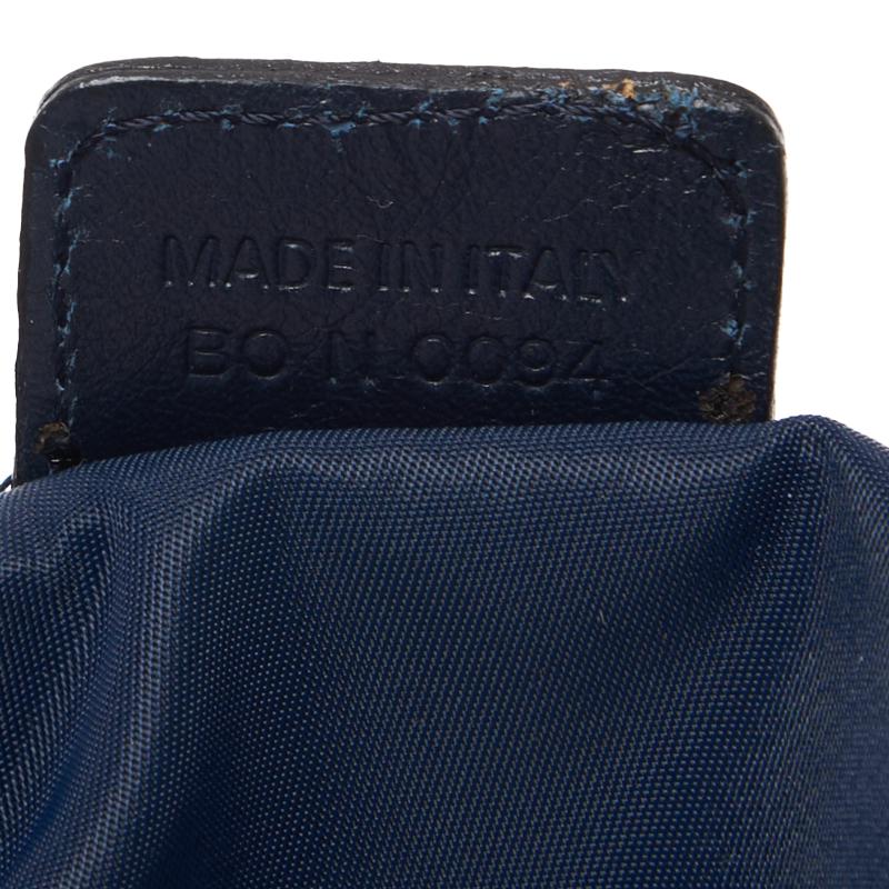 Dior Dior Trotter D Charm Mini Handbag Linen Navy (Silver G )  Handbag Ladies Handbag  Ship Ladies Online