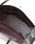Hermes Kelly 35 Handbag Calf Chocolate G  G2003