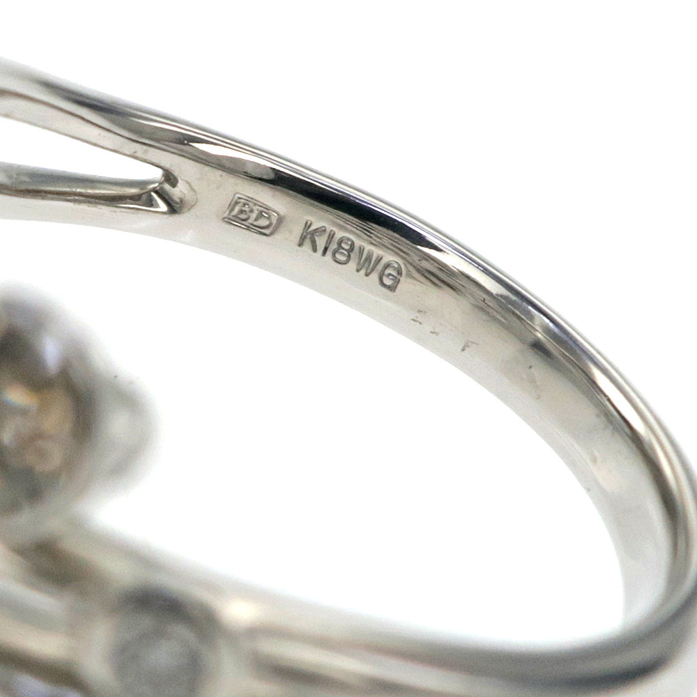 Kashkey Ring K18WG White G Brown Diamond 0.50ct Diamond 0.23ct  Ring Jewelry Others