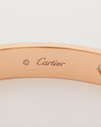 Cartier  Half Diamond Bracelet 750 (PG) 30.6g 16 Driver  Driver