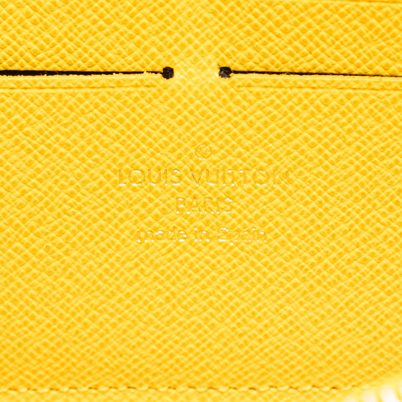 Louis Vuitton Epi Zippie Wallet Round Fashner Long Wallet M81229 Sunflower Yellow Leather  Louis Vuitton   Wallet