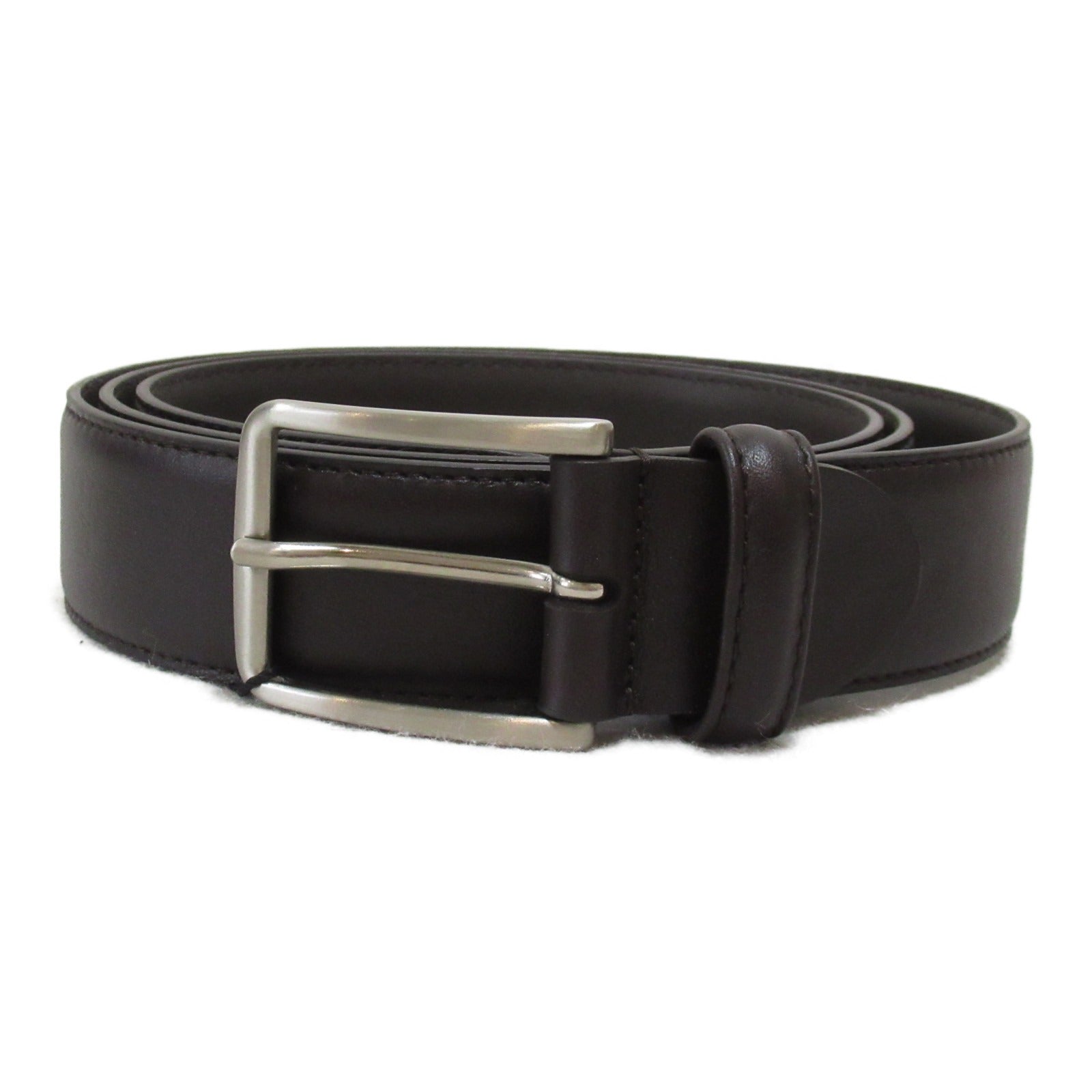 Farnese FARNESE Belt Belt Dresswear  Leather Dark Brown 30FAE0012