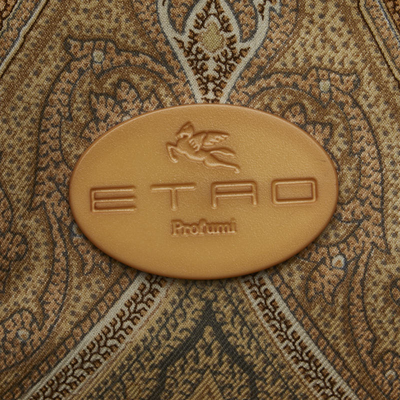 Ethereum Lounge Backpack Beige Brown Multicolor Nylon  ETRO