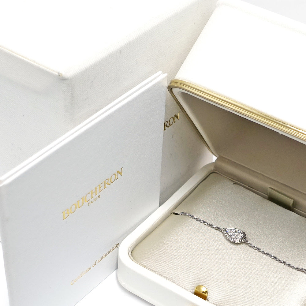 Boucheron K18WG Selpan Boem Diamond Bracelet Small JBT00362M 750WG Jewelry Other