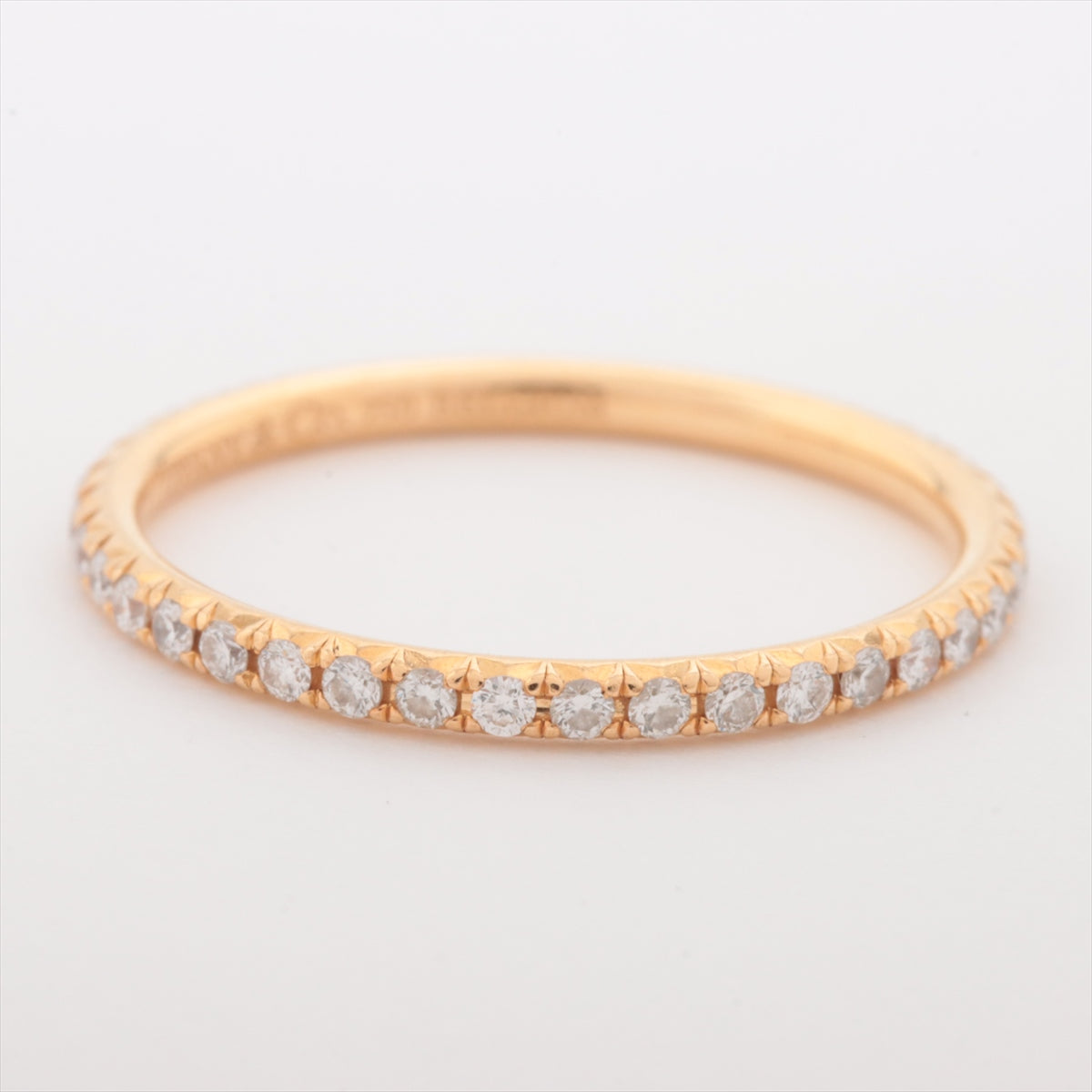 Tiffany Metro Full Circle Diamond Ring 750 (YG) 1.0g