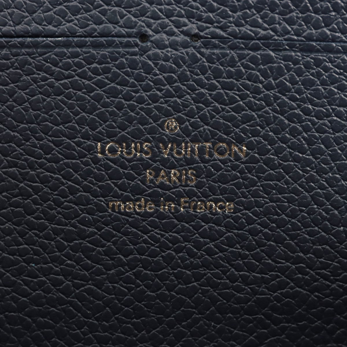 Louis Vuitton Monogram Amplant Portfolio Clemence M69415 Marine Round  Wallet