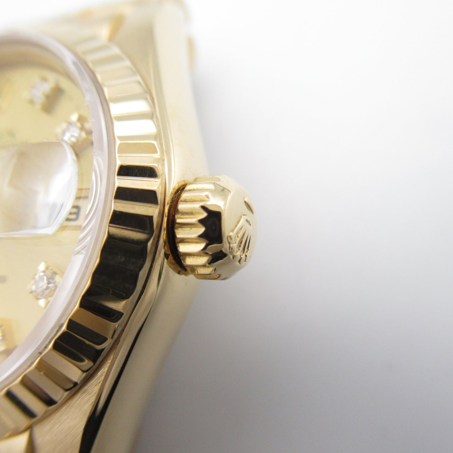 Rolex Rolex 10P Diamond S  Watch K18 (Yellow G)  Gold CH/QP 69178G