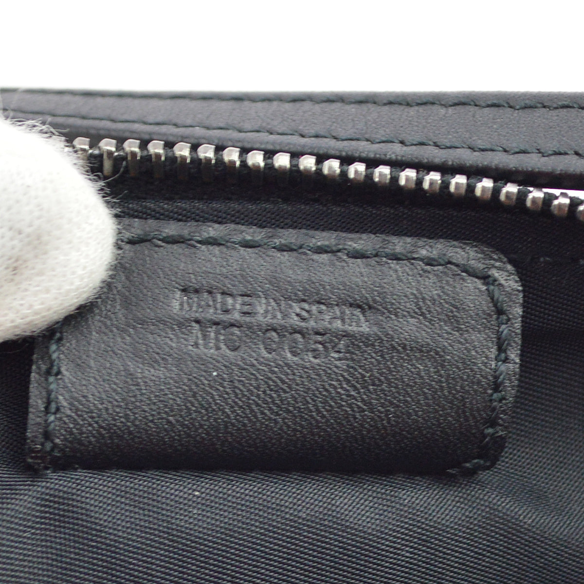 Christian Dior 黑色 Trotter 馬鞍手提包