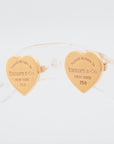 Tiffany’s  to Tiffany’s Mini Heart Tag Heuer Stud_Earrings 750 (PG) 3.1g