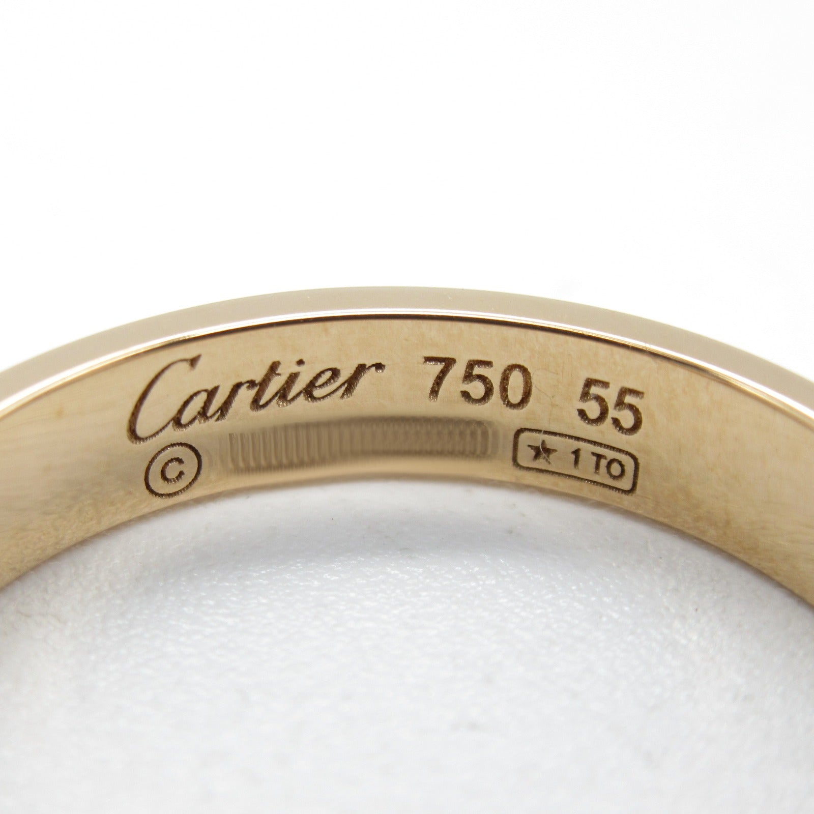 Cartier Cartier Mini-Love Ring Ring Jewelry K18PG (Pink G)  Gold  B4085200