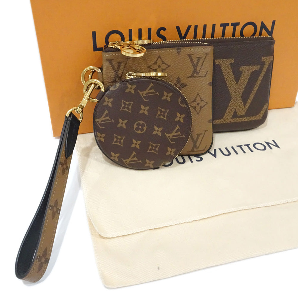 Louis Vuitton Monogram Porsche Trio M68756 Giant Reversee Small