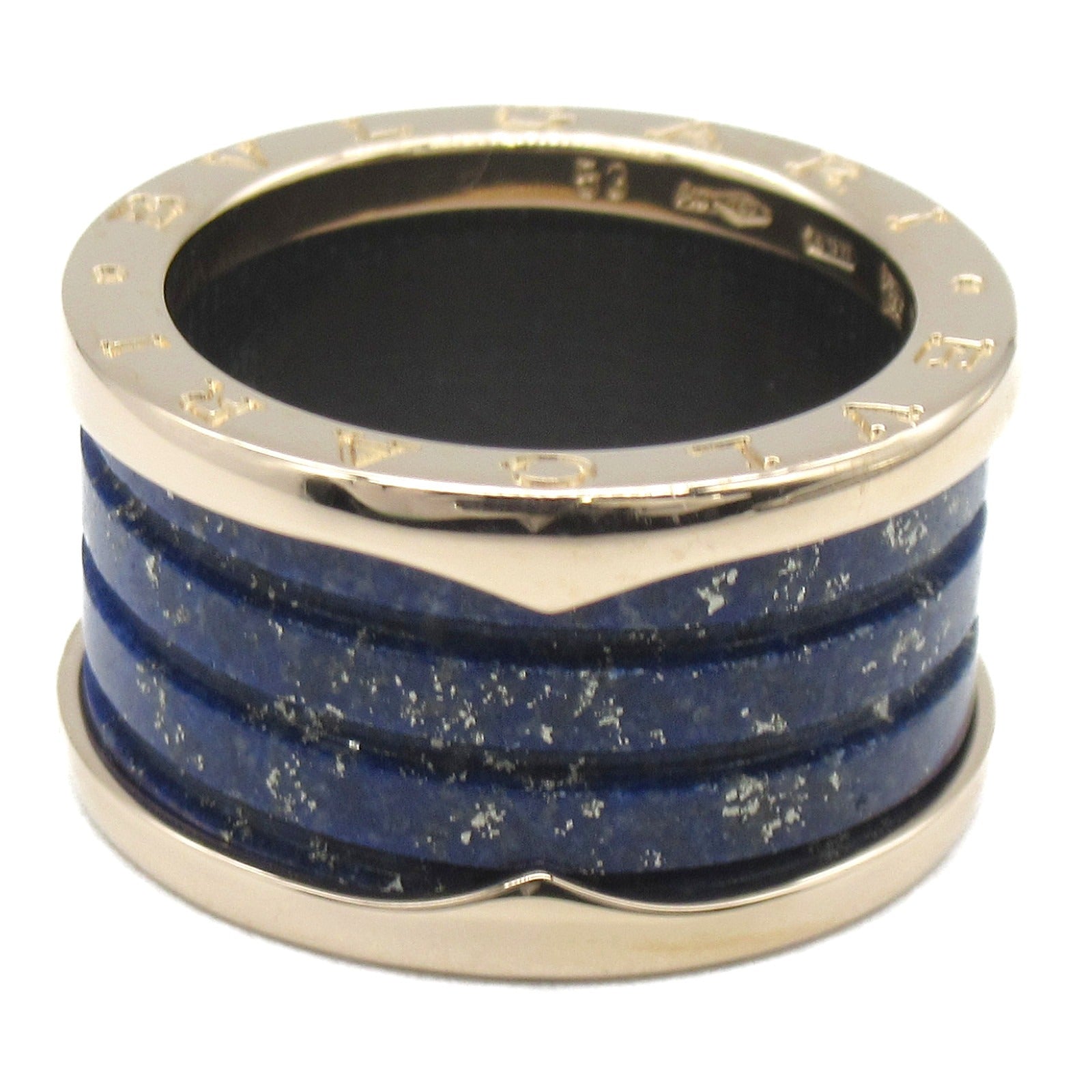 Bulgari BVLGARI B-zero1 Beezero One Marble Ring Ring Ring Jewelry K18PG (Pink G) Rapislasli   Blue