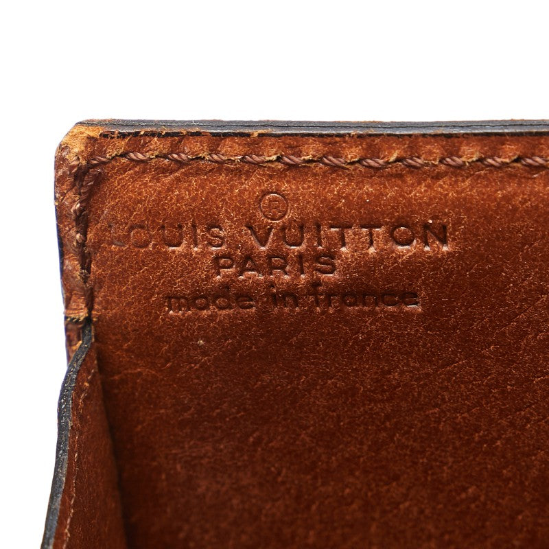 Louis Vuitton Monogram Bag Beauvoir Handbag 167 Brown PVC Leather  Louis Vuitton