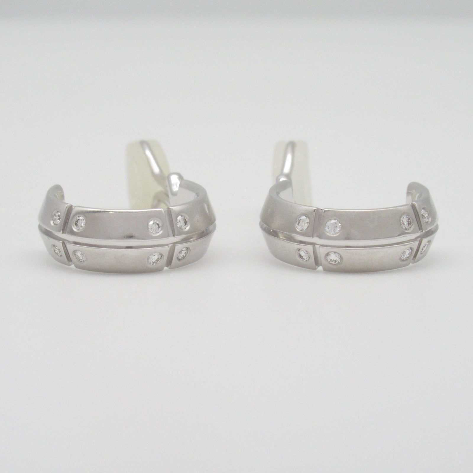 Tiffany TIFFANY&amp;CO Striam American Diamond Earring Jewelry K18WG (White G) Diamond  Clearance 【Anti-Anti-Anti-Anti-Anti-Anti-Anti-Anti-Anti-Anti-Anti