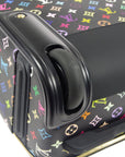 Louis Vuitton 2012 * Black Monogram Multicolor Pegase 50 Carry Handbag