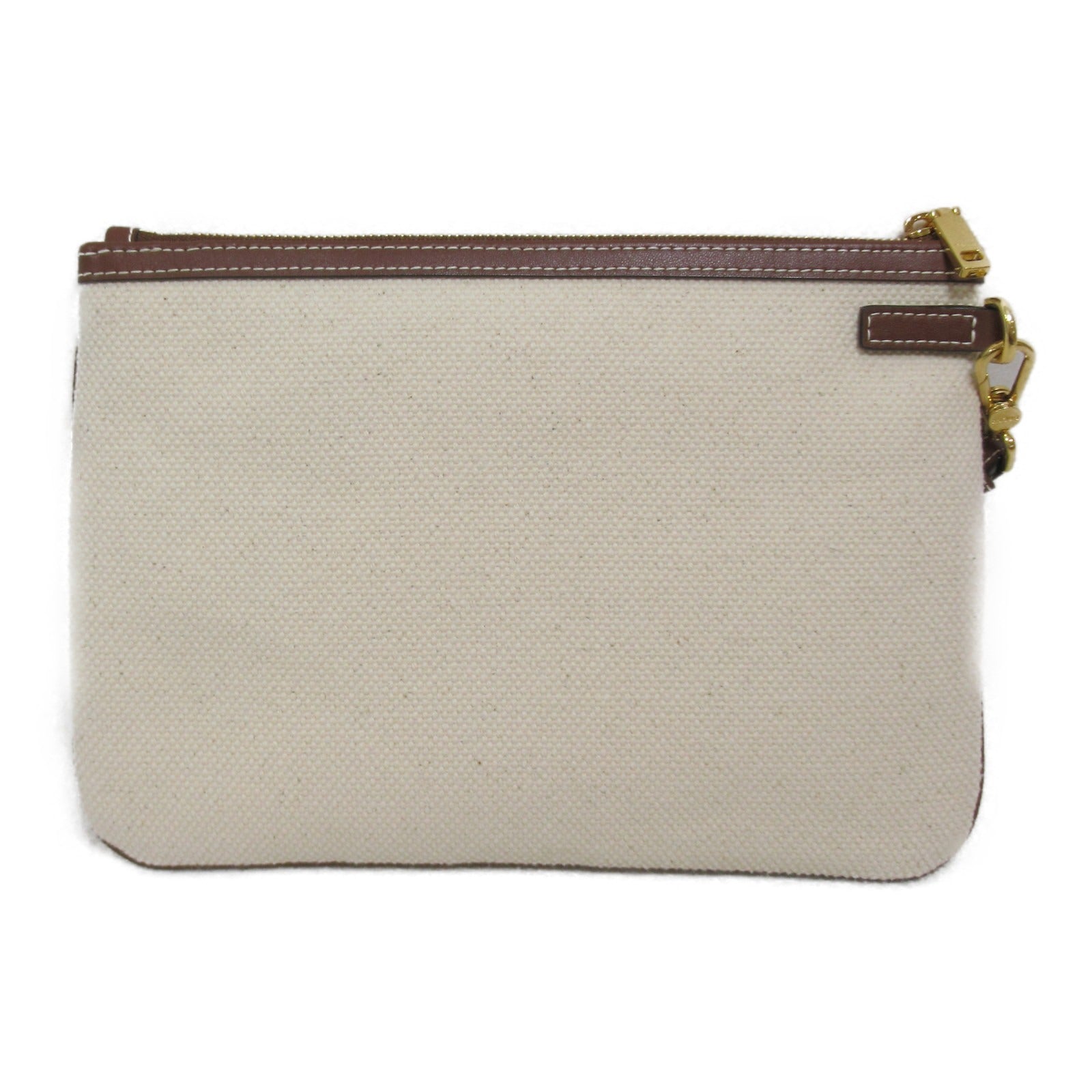 Barry Bally Clutch Backpack Second Bag ack  Canvas  Ivory Natural SBL6301933WLO00JI135