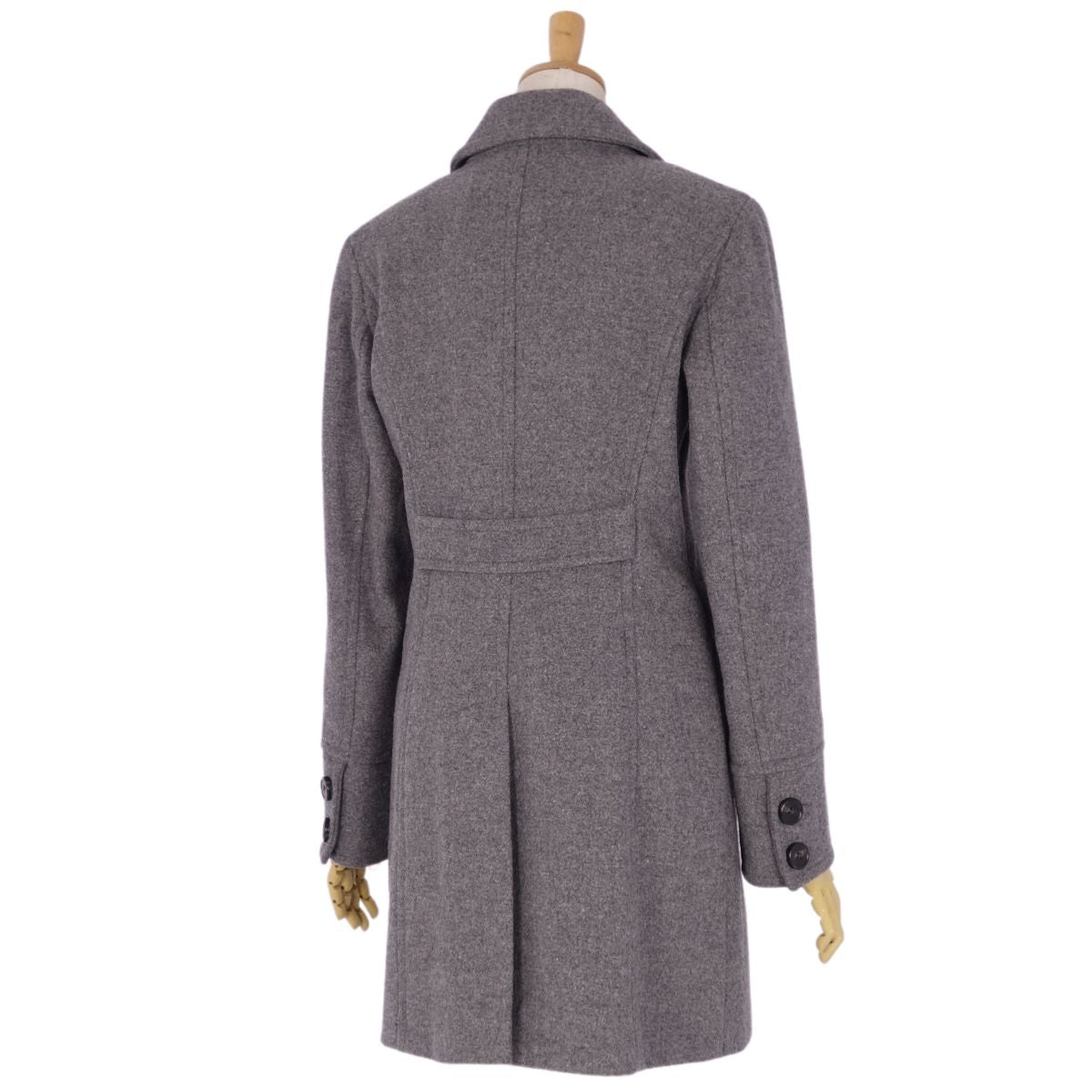 Max Mara Weekend Coat Double Brest Cotton Wool Out  JI40 USA6 FB38 (M equivalent) Gr (M equivalent)