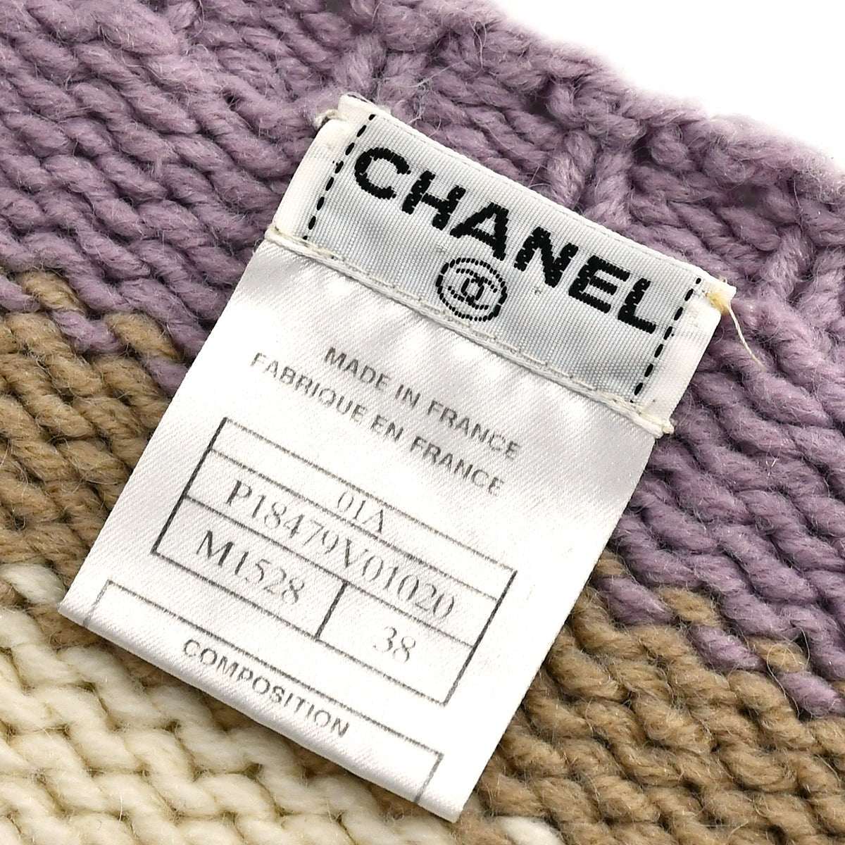 Chanel Fall 2001 knitted cardigan 