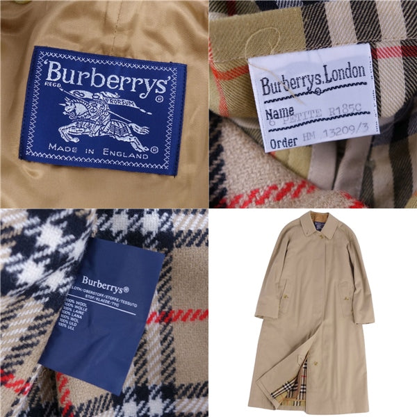 Vint Burberry s Coat  Coat Balmacorn Coat  Liner British   6 (M equivalent) Karkebejee