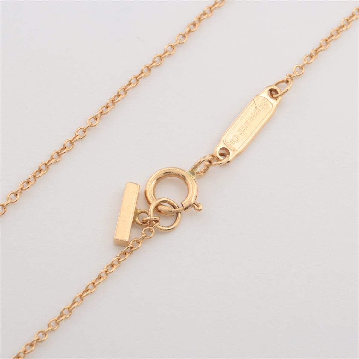 Tiffany T Smile Mini Necklace 750 (PG) 2.3g