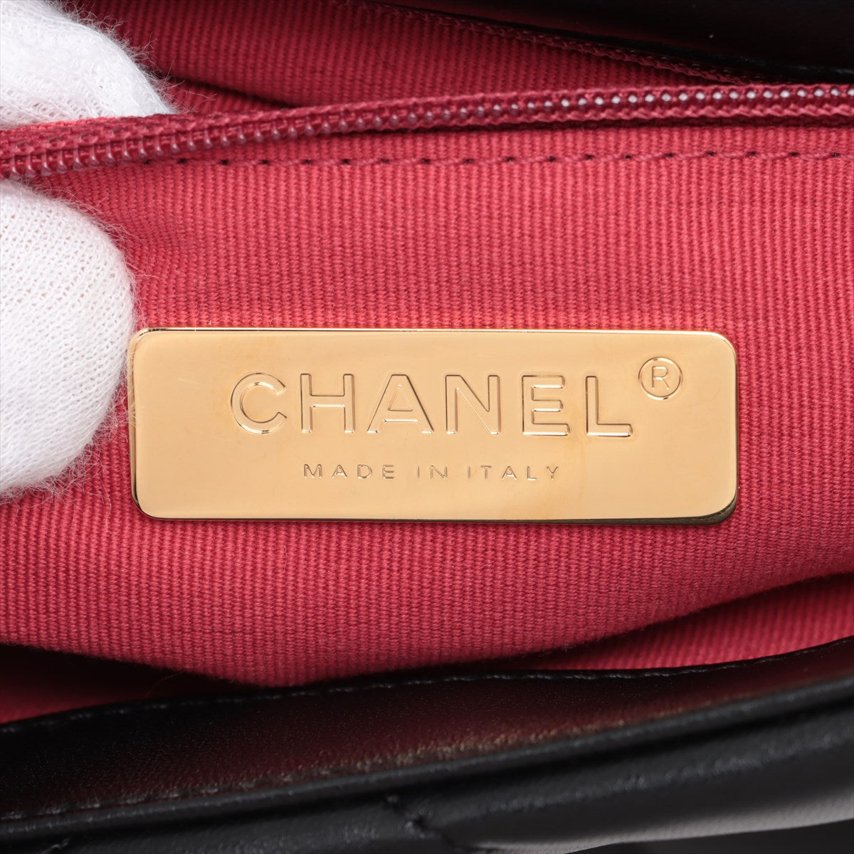 Chanel 19 2WAY Shoulder Bag Black G x Silver Gold AS1160