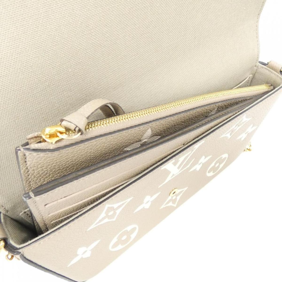 Louis Vuitton M69977 Monogram Embedded Pochette Felicity Shoulder Bag