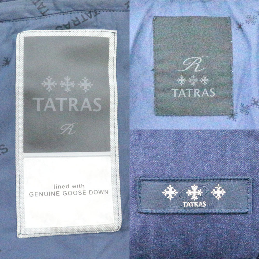 TATRAS Domiziano Domiziano MTAT21289-D Navy Size 02 M Wool Apparel Clothes  Clothes