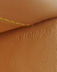 Louis Vuitton 2005 White Multicolor Porte Monnaie Plat Wallet M92657