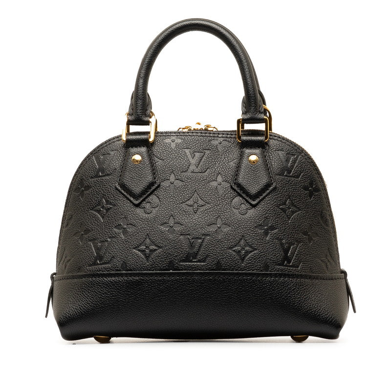 Louis Vuitton Monogram Amplant Neo-Alma BB Handbag Shoulder Bag 2WAY M44829 Noir Black  Leather  Louis Vuitton