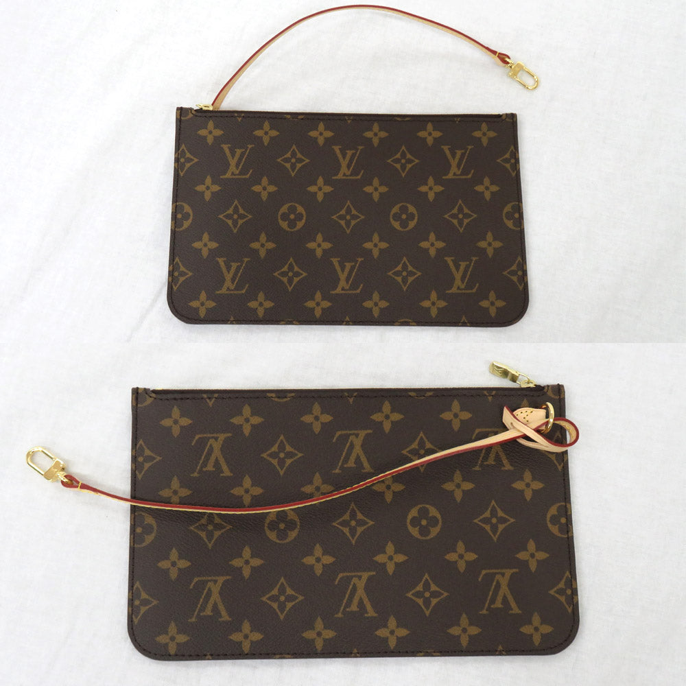 Louis Vuitton MM M40995 Monogram Tote Bag Leather