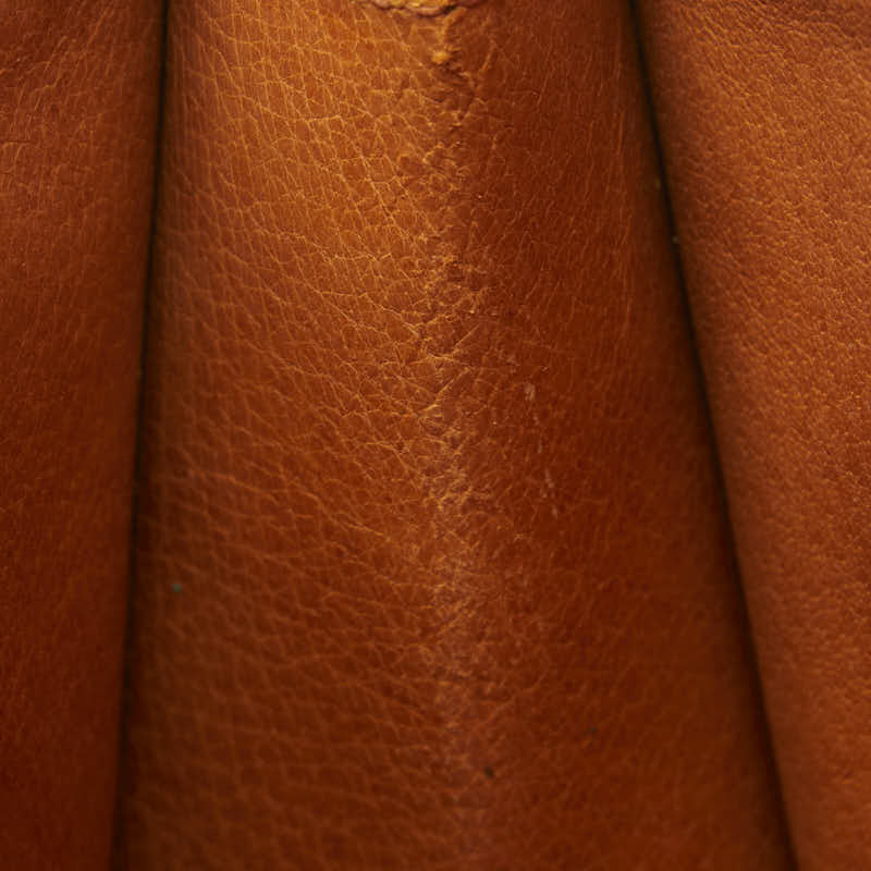 Louis Vuitton Monogram Sax Triangle Handbag M51360 Brown PVC Leather  Louis Vuitton