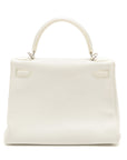 Hermes Kelly 28 clement White Silver G  L 2008